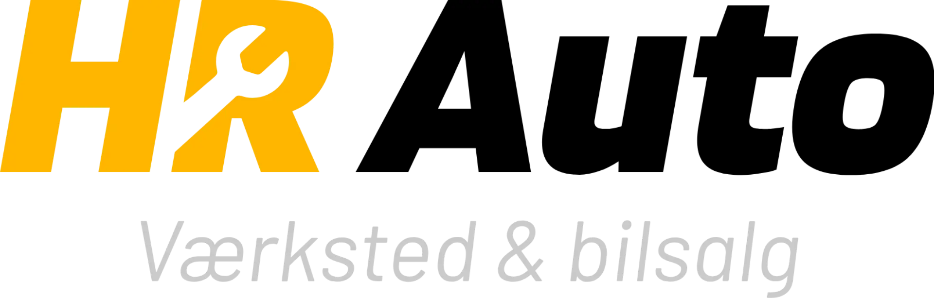 Standard kit til HR Autoteknik med bildele og værktøj.