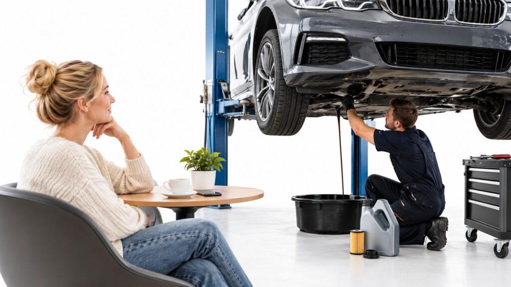 Bilreparation og vedligeholdelse hos HR Autoteknik.